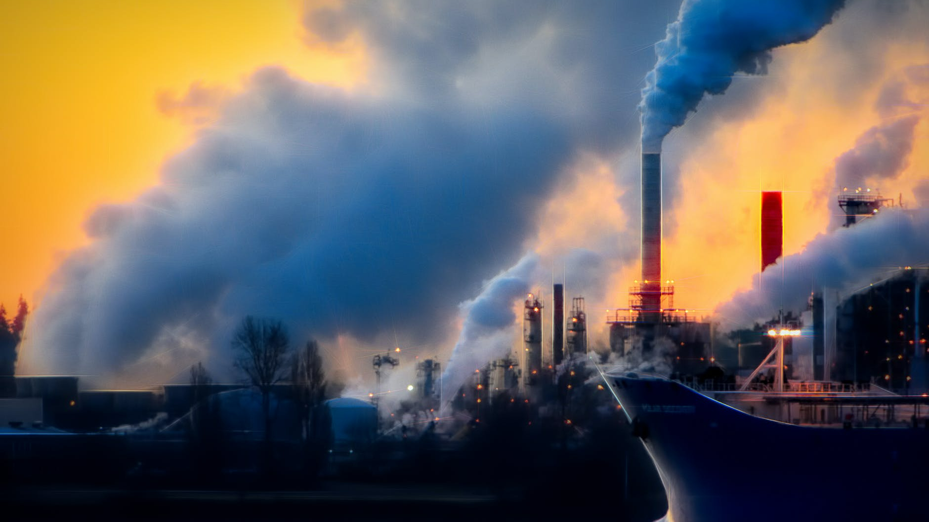 black ship on body of water screenshot